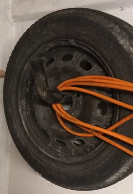 Satz original Winterkompletträder Stahlfelgen Ford Focus MK2 (8566/ABO) - Bild 1 von 4