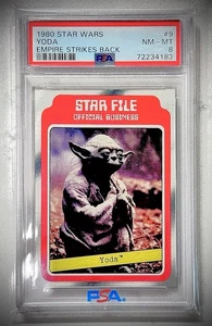 1980 Topps Star Wars Yoda PSA 8 True RC #9 ESB Top 10 SW RC Card To Own IMO Read - Picture 1 of 2