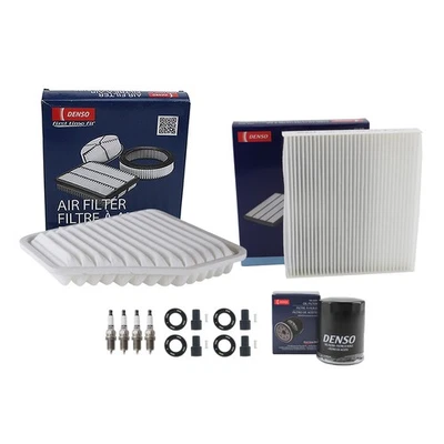 Kit de afinación Denso 4 bujías y botas Kit para Corolla Matrix RAV4 Vibe 2,4 L L4 Foto 1 de 2