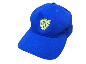 University Of Toledo Ohio Baseball Hat Snap Back Cap Blue & White Adjustable UT - Picture 1 of 7