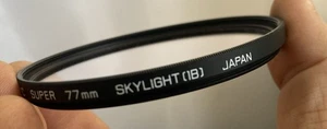 HOYA 77MM Super HMC Skylight 1B Filter JAPAN - Picture 1 of 2