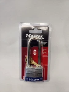 Master Lock 1DLJ Laminated Padlock 2.5" Long Shackle Level 7 - Picture 1 of 2