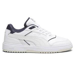 Puma Doublecourt Schnürschuhe Herren Weiß Sneaker Freizeitschuhe 39328402 - Bild 1 von 6