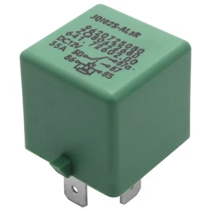 2X(12V 35A 5 Stifte KüHlung KüHler LüFter Relais GrüN 6547TX für 206 207 35151 - Picture 1 of 10