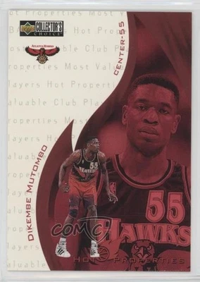 1997-98 Upper Deck Collector's Choice Hot Properties Dikembe Mutombo #356 HOF - Image 1 of 2