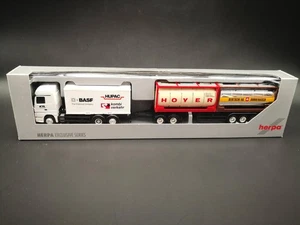 Herpa MB Actros MP2 KTL Kombi Verkehr "Hoyer, Bertschi" Hängezrug *Vi1000-1-5000 - Bild 1 von 4