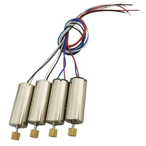 Motor metálico sin núcleo de 4 piezas de 7,4 V para DFD F183 JJRC H8C RC Drone Quadcopter - Imagen 1 de 5