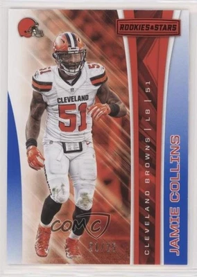 2017 Panini Rookies & Stars Red & Blue /25 Jamie Collins #145 - Image 1 of 2