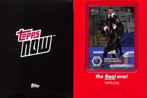 2020-21 TOPPS NOW UEFA #15 KEAN & MBAPPE - PARIS -PR 407- TWO GOALS/ASSISTS - Picture 1 of 2