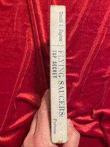 Flying Saucers: Top Secret Donald E. Keyhoe 1960 Hard Cover 1st Edition Vintage - Foto 1 di 3
