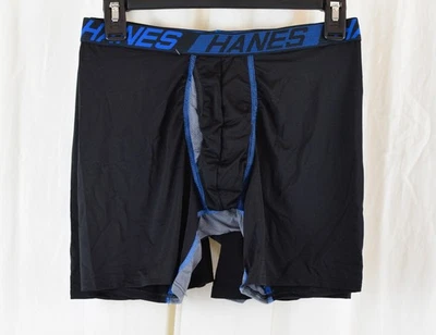 PACK de 3 calzoncillos boxer Hanes ropa interior para hombre bolsa soporte total negros talla M Foto 1 de 3