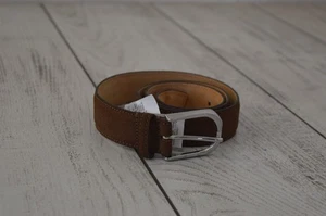 Boggi milano Cinturón de gamuza marrón para hombre 90 cm - Imagen 1 de 6