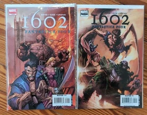 Lot Of 2 1602 Fantastick Four 1 & 5 Comics Shipped Bagged And Boarded 2006-2007 - Picture 1 of 3