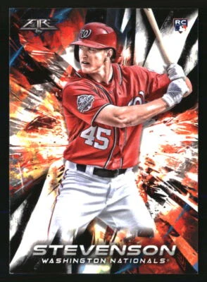 Andrew Stevenson 2018 Topps Fire #51 BASEBALL Card - Image 1 of 2