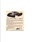 1960 Kellison Sports Car / Kit Car  ~   Original Smaller Print Ad