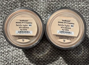 bareMinerals Foundation Broad Spectrum SPF 15 N10 Fairly Light 8g PACK OF 2! - Picture 1 of 3