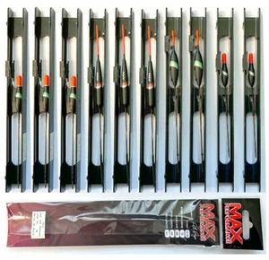 10 X MAX Pole Fishing Rigs Assorted SILVER FISH or CARP RIGS ready to use - Picture 1 of 4