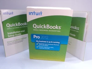 Quickbooks Desktop Pro 2012 Windows FULL VERSION w/ Keys & CD - Photo 1/2