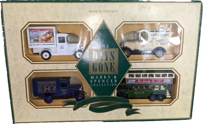 The Days Gone The Marks and Spencer Collection 4 Diecast Vehicle Set from Lledo - Image 1 of 4