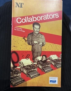 Collaborators National Theatre Programme cast list flyer and ticket - Picture 1 of 1