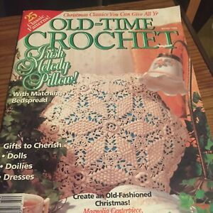 Old - Time Crochet Magazine Winter 1995 Thread Crochet 25 Classic Patterns