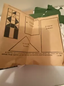 trapunta e modelli vintage soldatino ragazzo pezzi istruzioni scritte - Foto 1 di 12