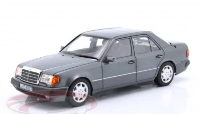 1990 Mercedes E-Class 500E W124 pearl grey metallic 1:18 Norev Diecast Model Car - Image 1 of 4