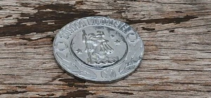 vw volkswgen beetle classic christopher badge 200000 km cox oval kilometer - Picture 1 of 6