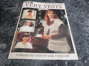 Very Vests Book one 1 by Gail Tanquary Leaflet 2499 - Picture 1 of 1