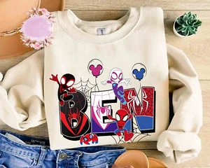 Marvel Spidey and His Amazing Friends Custom Name Unisex Adult Kid Shirt 660305 - Picture 1 of 8