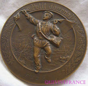 MED4836 - MEDAILLE CONCOURS DE DEVINETTES DU PETIT JOURNAL 1908 - Picture 1 of 4
