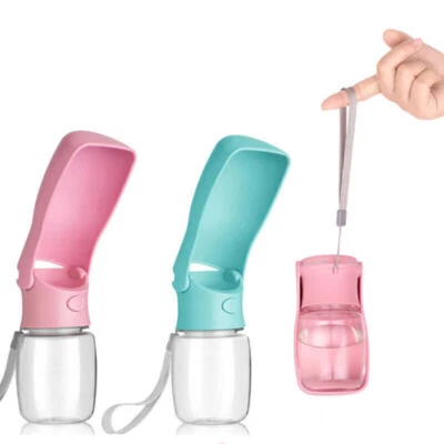 Tragbare Hundetrinkflasche Faltbare Hundewasserflasche Haustier Trinkflasche DE. - Bild 1 von 4