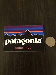 New Patagonia SoHo NYC New York City Fitz Roy Sticker Hydroflask Yeti Car Decal