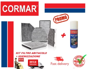 FILTRO ABITACOLO CARBONI ATTIVI + IGIENIZZAZIONE 500X 500L JEEP RENEGADE - Foto 1 di 8