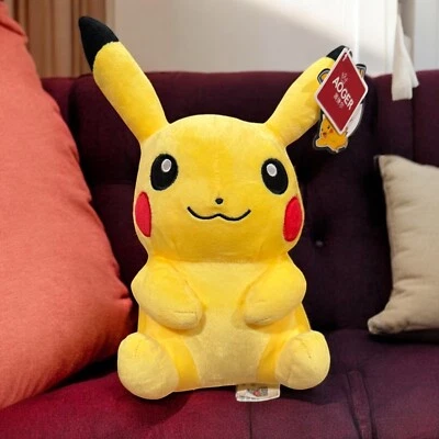 Nintendo Pokemon original 24 inches Pikachu Plush with unique velvet licensed. - Image 1 of 3