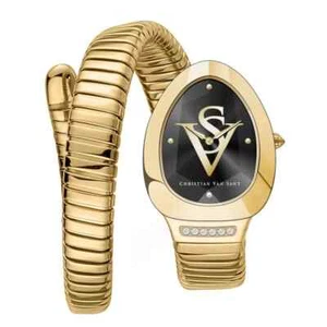 Christian Van Sant Women's Naga Black Dial Watch - CV0870 - Picture 1 of 4