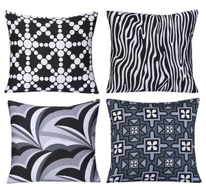 Cotton Dec Pillow Cover 18x18" Living Room Floral Throw Pillow Cover With Insert - Picture 1 of 121