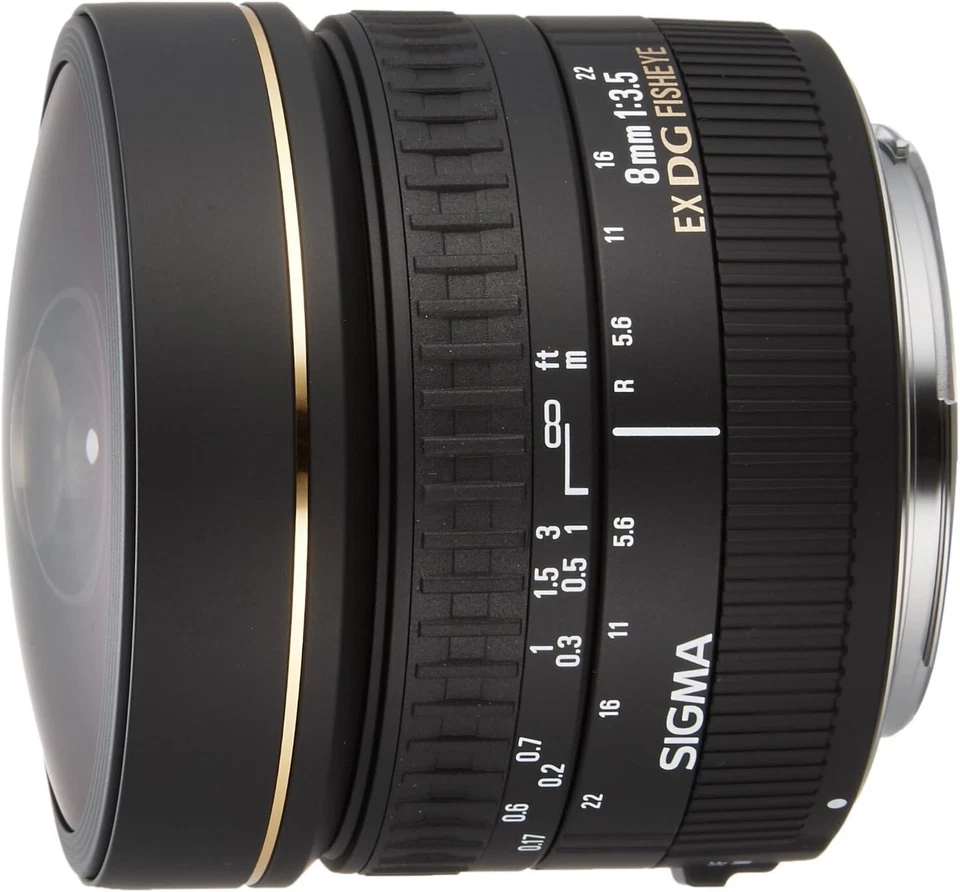 USED Sigma EX 8mm f/3.5 CF EX DG Lens For Nikon FREESHIPPING - Image 1 of 1