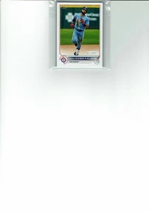 2022 Topps Series 1 Baseball Texas Rangers Team Set (7) Base Cards - Bild 1 von 2