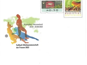 Deutschland 2023 Ganzsache Sonderumschlag Fußball-Weltmeisterschaft der Frauen - Bild 1 von 1