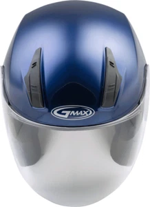 Casco de motocicleta cara abierta GMAX OF-17 - azul Honda - XS - Imagen 1 de 4