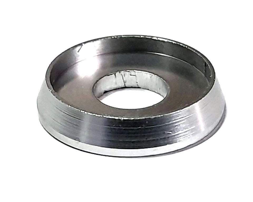 Go Kart Rew IN Rilievo Edge Anodizzato Alluminio Rondella - 6M - Argento da - Immagine 1 di 1