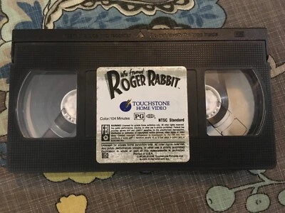 Who Framed Roger Rabbit (VHS, 1997) Bob Hoskins Christopher Lloyd, - Image 1 of 2
