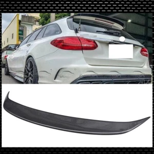 Alerón de maletero de fibra de carbono AMG Hatchbach 15-21 Mercedes Benz W205 5 puertas - Imagen 1 de 12
