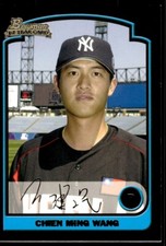 2003 Bowman Draft Picks & Prospects Chien-Ming Wang New York Yankees #BDP165
