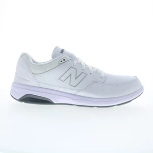 New Balance 813 XMW813WT Mens White Leather Lifestyle Sneakers Shoes 11.5 - Picture 1 of 8