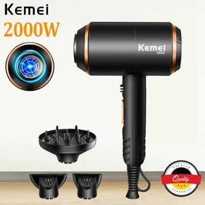 BEDEE Föhn Ionen Föhn für gesundes Haar - Reisefön Haartrockner Fön Reisefön Klappbar