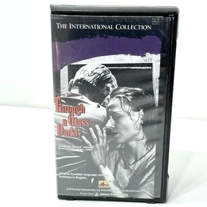 Through A Glass Darkly (VHS, 1961) Ingmar Bergman B&W Swedish Foreign Film - Picture 1 of 4