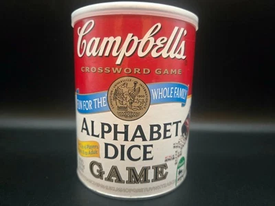 2011 Campbell's Alphabet Dice Crossword Game New Sealed Scrabble family fun - Image 1 of 4