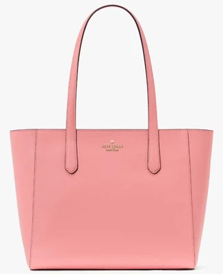 Bolso de Mano Kate Spade Staci Rosa Melocotón Cuero Saffiano KG473 Cartera Nuevo con Etiquetas $359 Foto 1 de 4